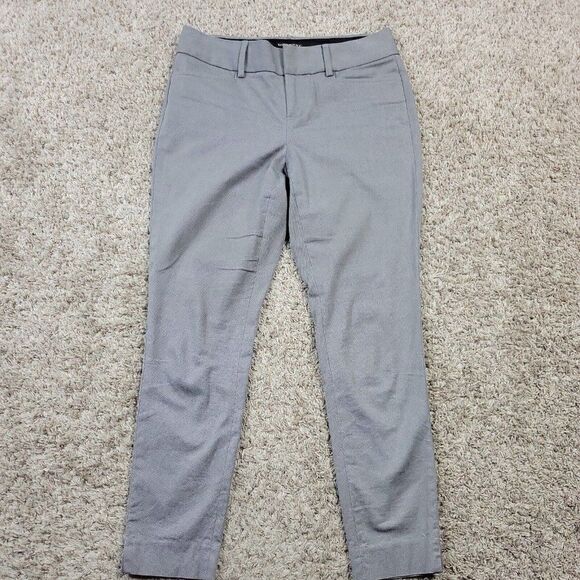 Banana Republic Pants Womens 2 Gray Jackson Fit Flat Front - Picture 1 of 9